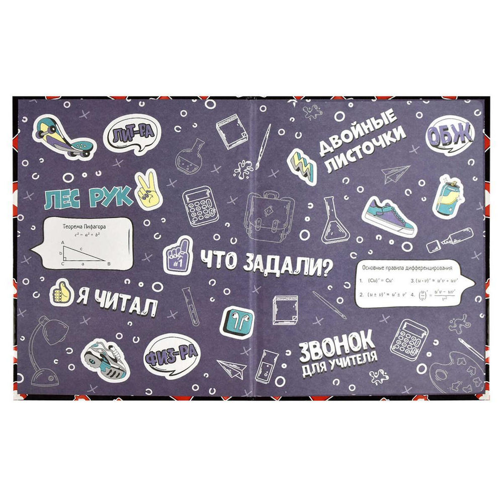 Дневник школьный 5-11 класс 48л "Лайк" (Феникс+)