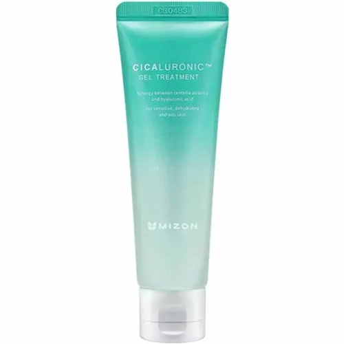 MIZON Увлажняющий крем-гель для лица с экстрактом центеллы азиатской и гиалуроновой кислотой - CICALURONIC GEL TREATMENT ,50 г