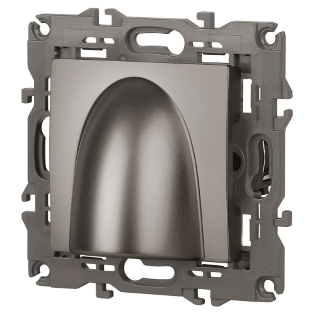 Вывод кабеля ЭРА Elegance 14-6003-16 титан