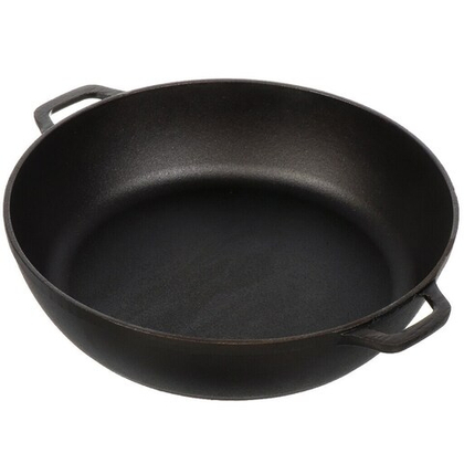 Жаровня 40 см чугунная с двумя ручками 1840