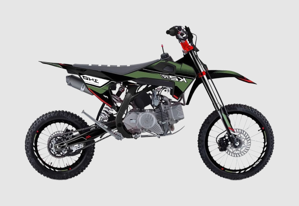 Питбайк K2R PF 140 Green/Black 2023