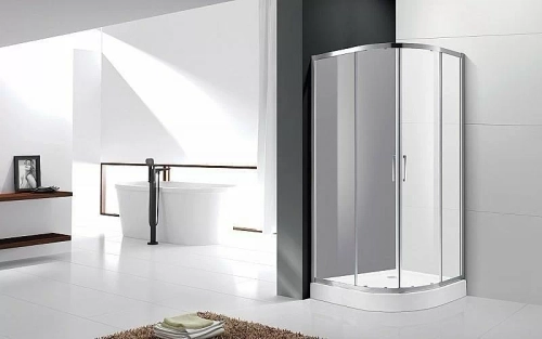 Душевой уголок Cezares Molveno 100x100 MOLVENO-R-2-100-P-Cr стекло рифленое матовое/профиль хром
