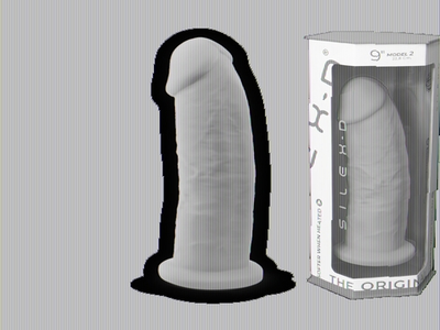 Фаллоимиатор термоактивный из Silexpan 9" 220512AL