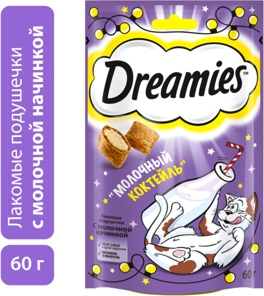 Dreamies 60г.*6 с Молоком