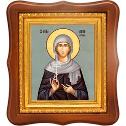 Мария Стефани Святая мученица. Икона на холсте.