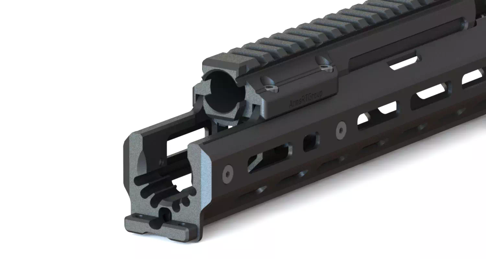 Цевье с газовой трубкой "Оптимус-К", K.Arma (Россия)