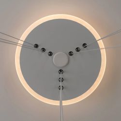 Citilux Неон Смарт CL731A090E RGB Умная подвесная люстра Белая