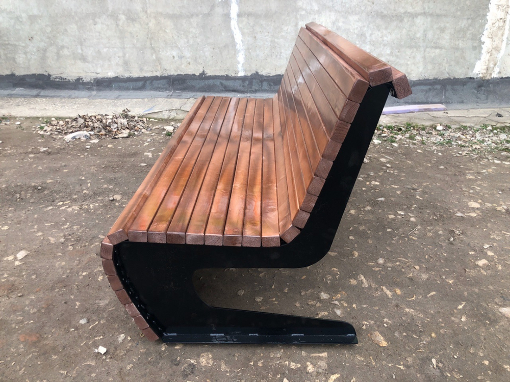 Диван парковый "Лондон" 1,5метра.