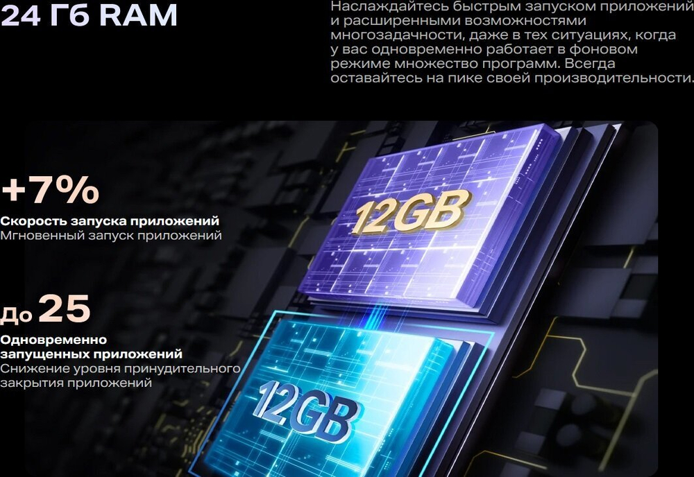 Смартфон Infinix NOTE 40 Pro X6850 256+12Gb, , Android 14, 6,78", 108 МП, быстрая зарядка, Obsidian Black