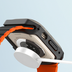 Чехол-бампер с черными вставками от Dux Ducis для часов Apple Watch Ultra 1 и 2, 49MM, Tamo Series Case