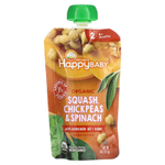 Happy Family Organics, Happy Baby®, органическая тыква, нут и шпинат, для детей от 6 месяцев, 113 г (4 унции)