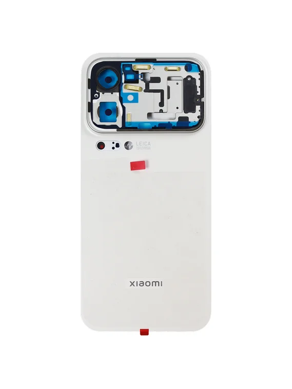 Задняя крышка для Xiaomi 17 Pro Max белая (White) без стекла камеры