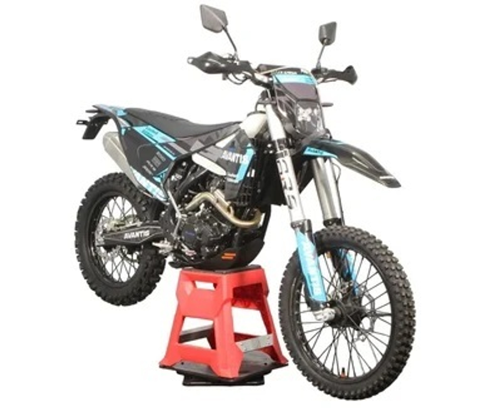 Мотоцикл кроссовый эндуро AVANTIS 250 CARB NIBBI EXCLUSIVE (CB250-F/172FMM DESIGN HS ЧЕРНЫЙ) ARS с ПТС