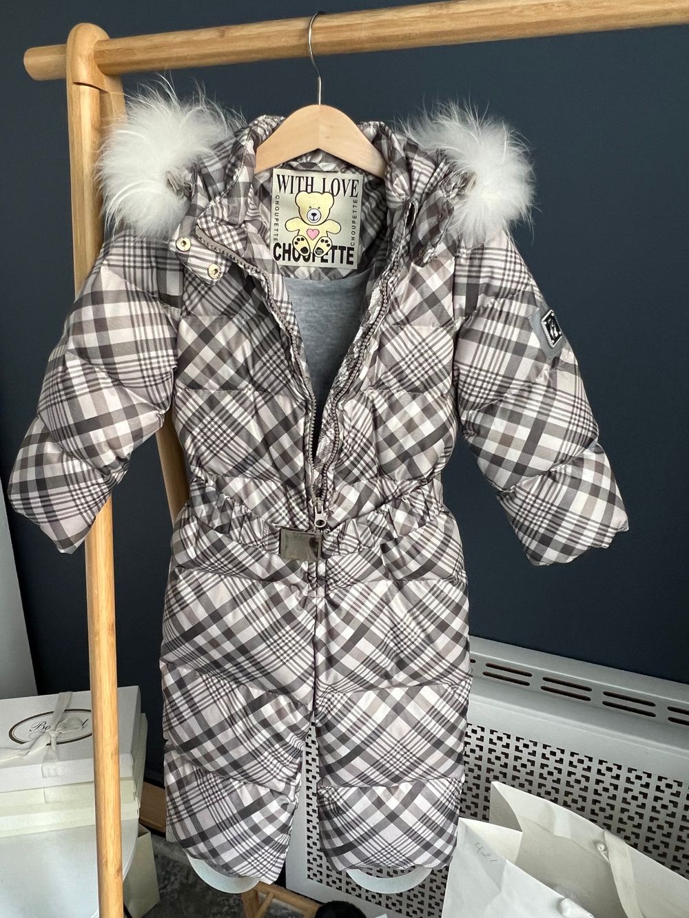 Зимний пуховый комбинезон Choupette, 92