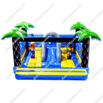 Надувной батут "Компания клоунов"