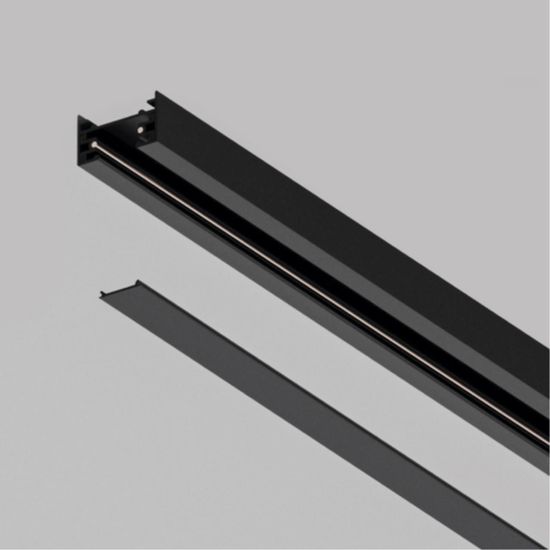 A540106С ДЕКОРАТИВНАЯ ВСТАВКА ДЛЯ ОДНОФАЗНОГО ШИНОПРОВОДА чёрная, 1м для A540106, A540206, A540306