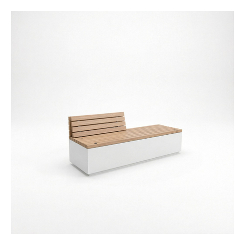 Скамья парковая WHITE (Вайт) СКМ 064-2