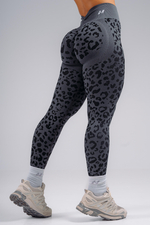Леггинсы Push-Up Compression Leopard Leggings PRIMAL 849 Черные