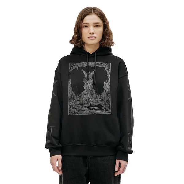 Худи Burning Death черный - фото 4