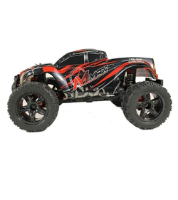 Радиоуправляемый монстр Remo Hobby MMAX PRO UPGRADE (красный) 4WD 2.4G 1/10 RTR