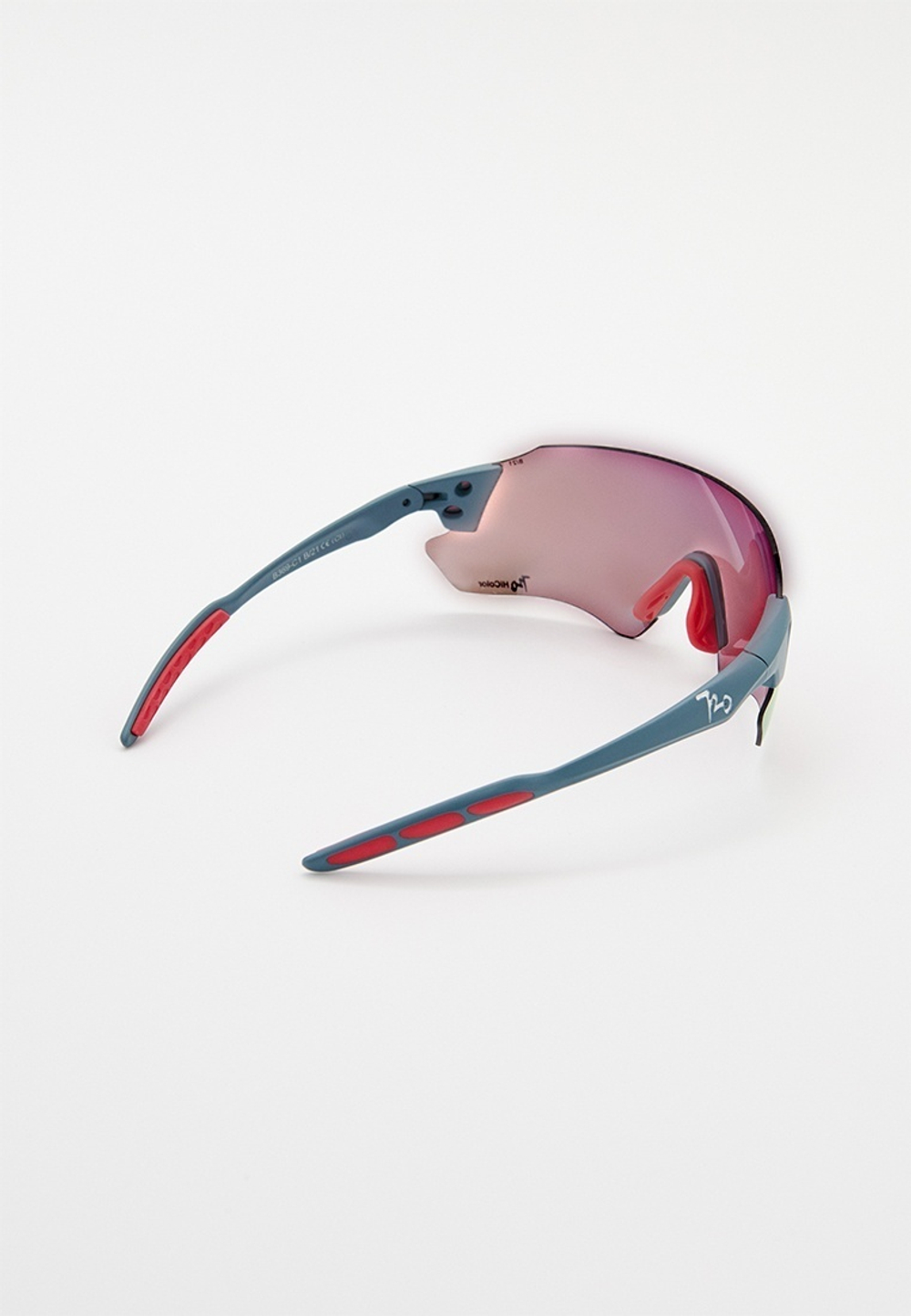 Спортивные очки 720armour Kamikaze + / Matte Teal Blue / HC Violet Pink Lens