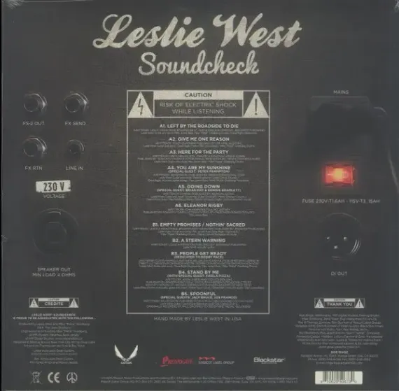Leslie West – Soundcheck - LP