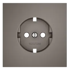 Накладка для розетки с заземлением, S70 (капучино) vls000614