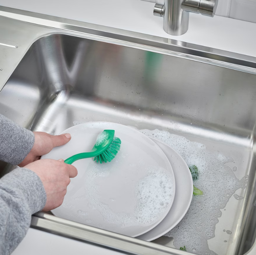 АНТАГЕН ANTAGEN Щетка для мытья посуды, зеленая