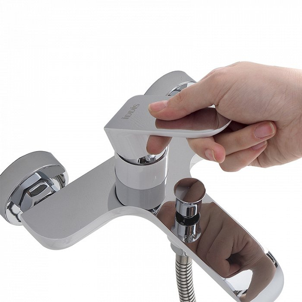 IDDIS Calipso Смеситель для ванны  белый/хром CALSB00i02WA