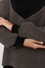 Костюм М 3306/кофе