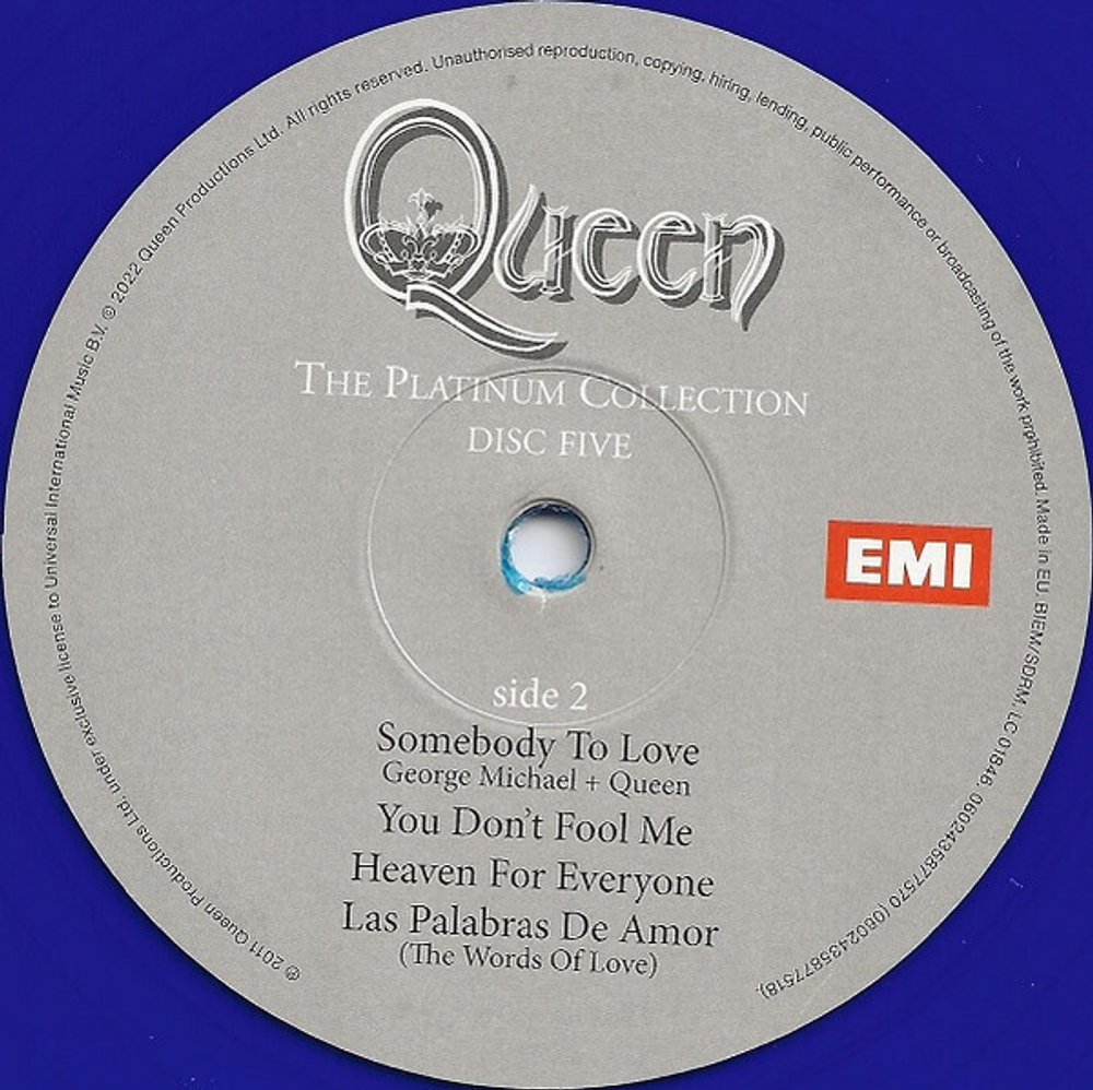 Queen / The Platinum Collection (Coloured Vinyl)(6LP)