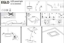 Встраиваемый светильник Eglo Fueva 1 94053