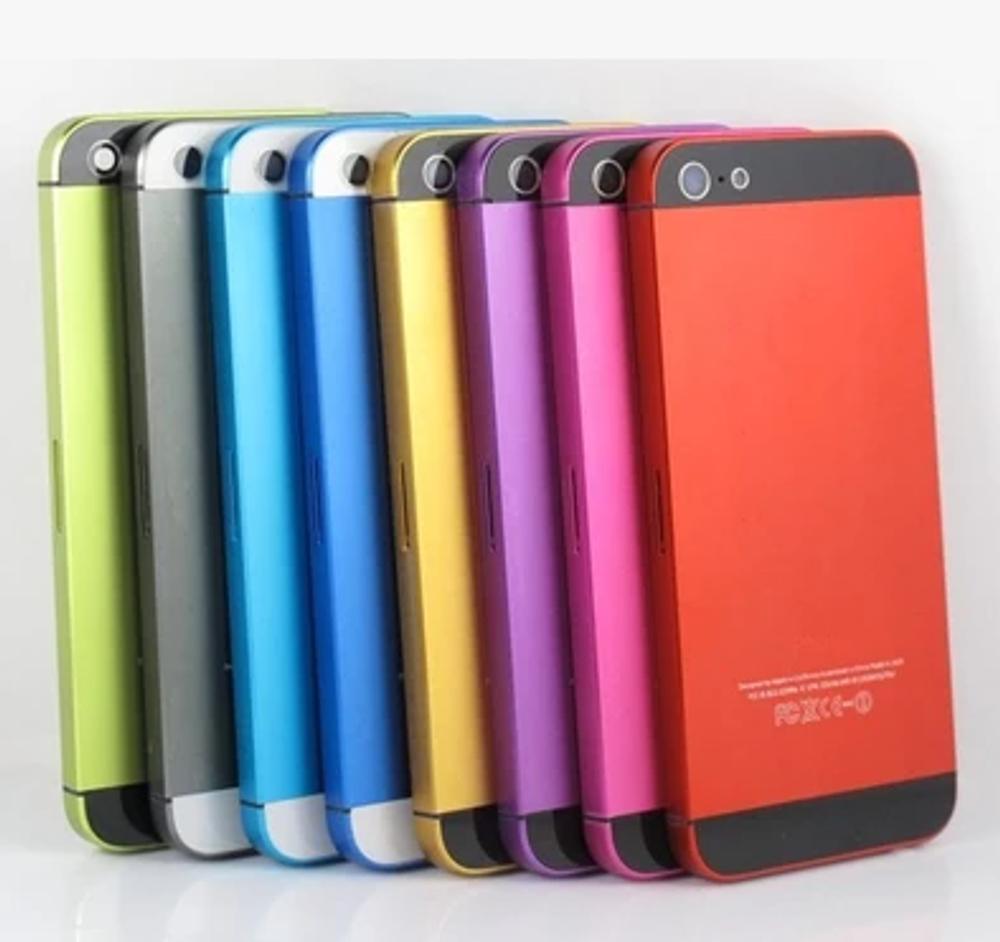 Корпус, крышка, задняя часть iPhone 5 (белый/черный/золото)