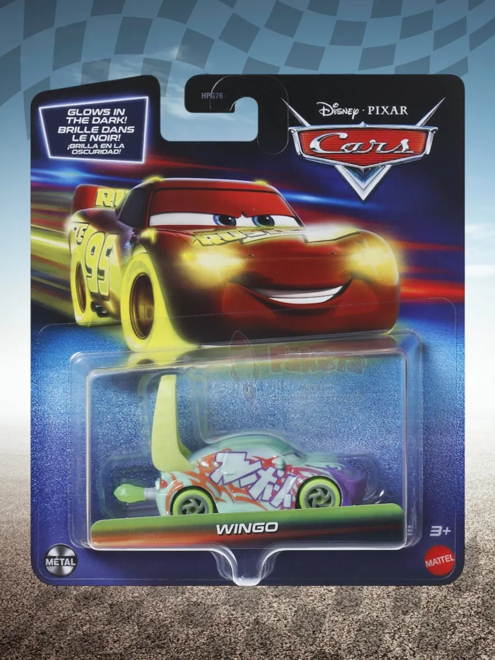 Машинка Disney Pixar Cars Glow Racers HPG76 JDH68