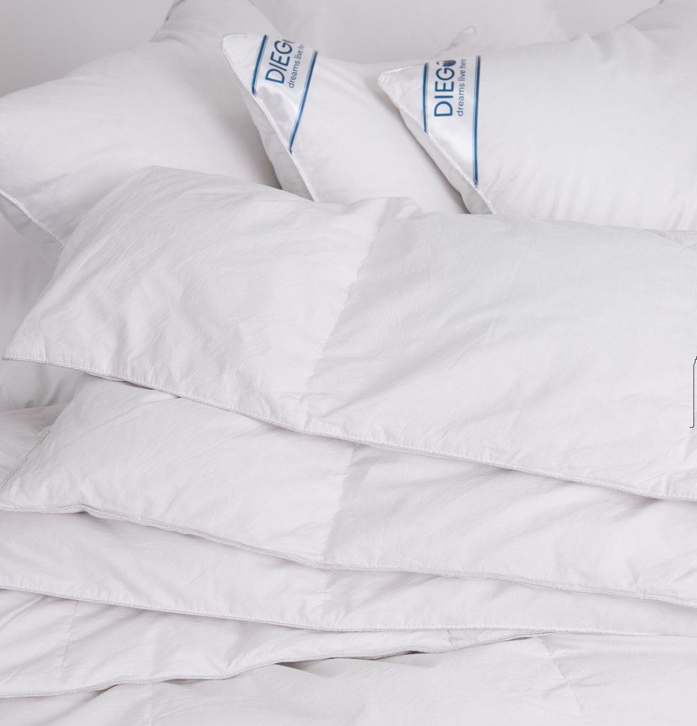 Подушка пуховая Афина 50х70 хлопок