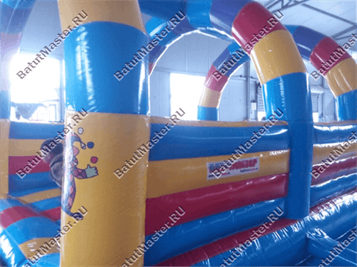 Уличный надувной батут "Клоунада"