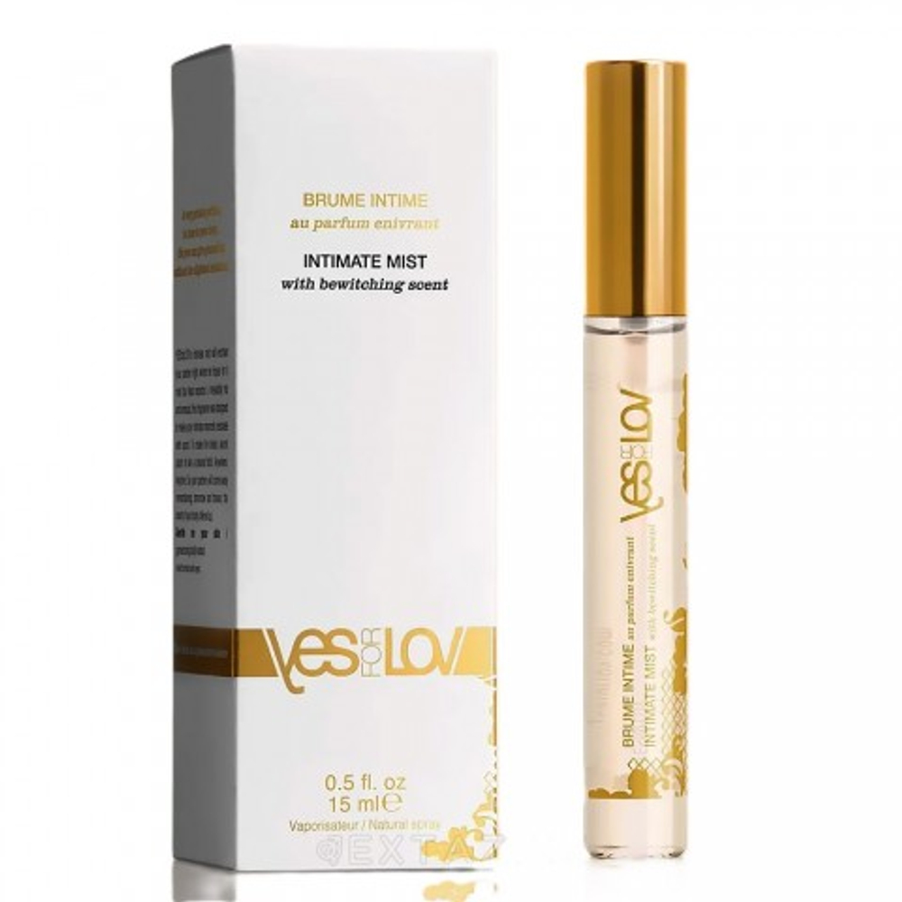 Ароматический спрей для тела с афродизиаками YESforLOV Intimate Mist, 15 мл