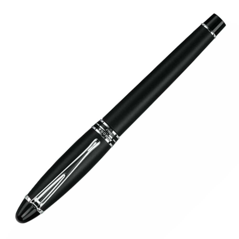 Ручка Роллер Aurora, Ipsilon Satin, Black matt resin CT