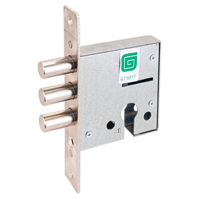 Замок Гардиан 1201 врезной под ц/м  б/о без ручек