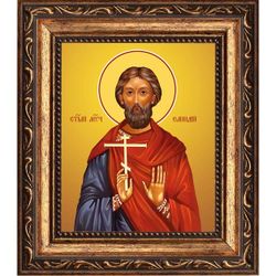 Елпидий святой мученик. Икона на холсте.