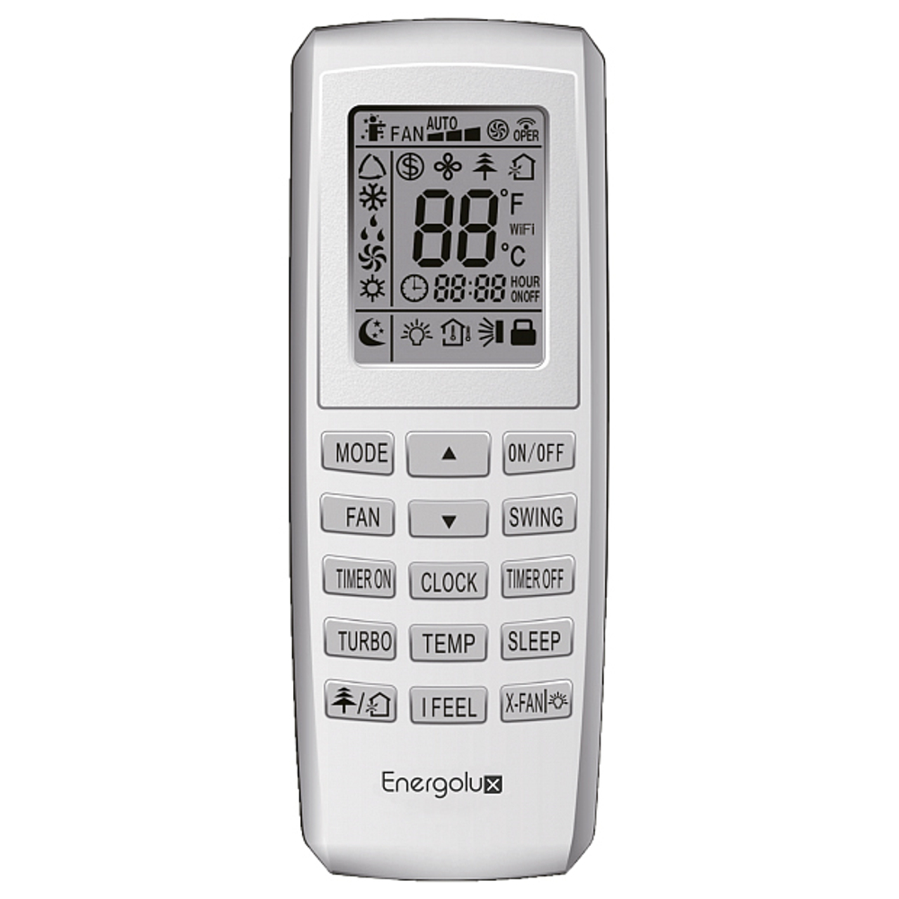 Сплит-система кондиционер инверторный Energolux Champery SAS24CH1-AI/SAU24CH1-AI на 60 м²