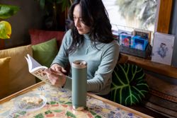 Термокружка Klean Kanteen TKWide Cafe Cap 20oz (592 мл) Sea Spray