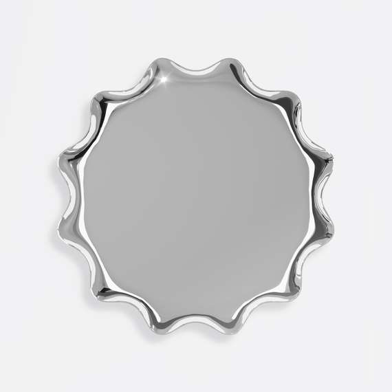 Настенный декор Brano Звездочка, 110х110 см, полированная сталь