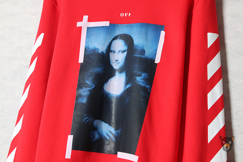 Свитшот Off-White "Mona Lisa"