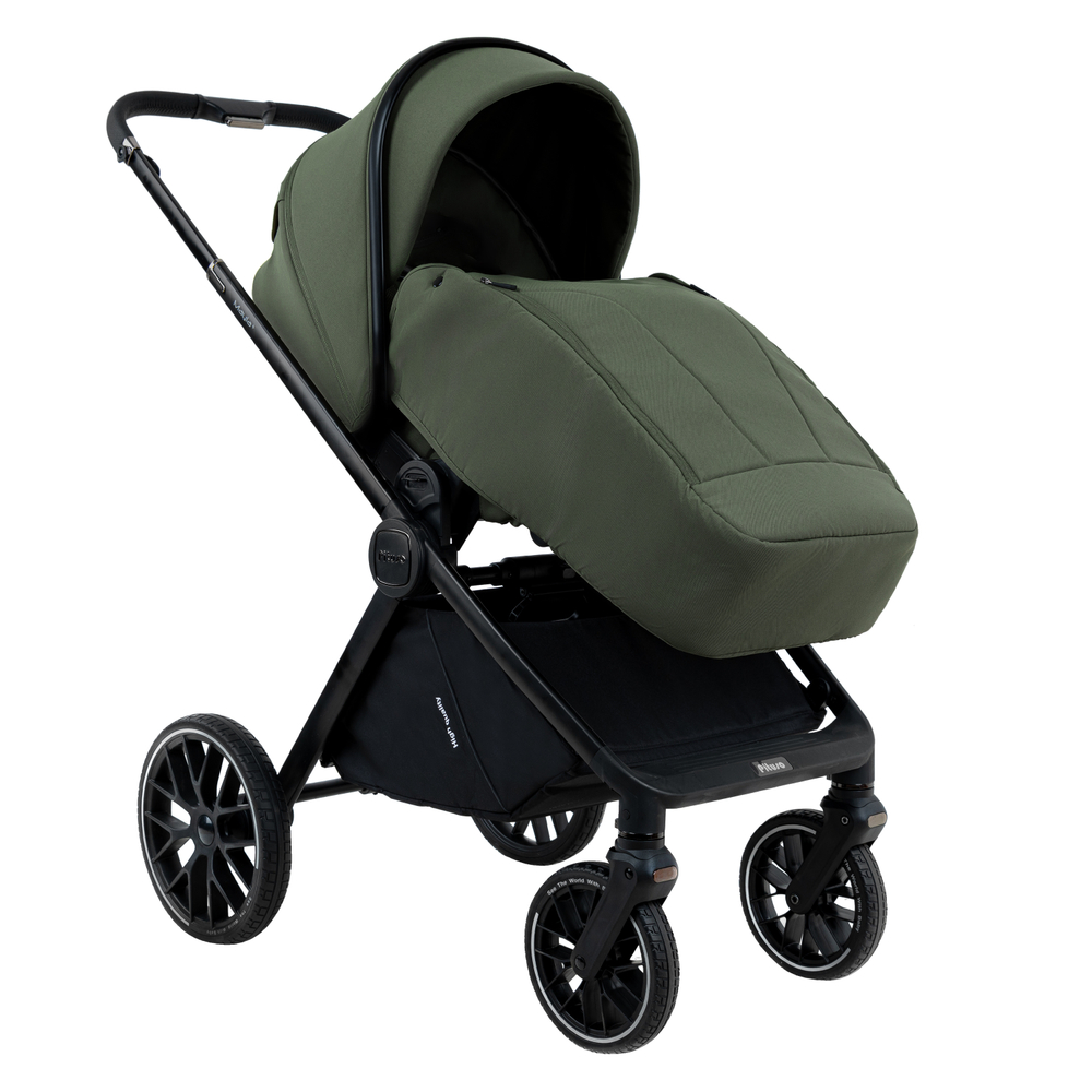 Коляска 2 в 1 Pituso Mayla Plus Deep Green/Black
