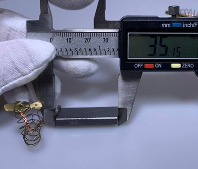 Щетки для стиральной машины Bosch 5х12.5х35 - 2 шт. с пружиной. / Угольные щетки Электролюкс Бош с пружиной.