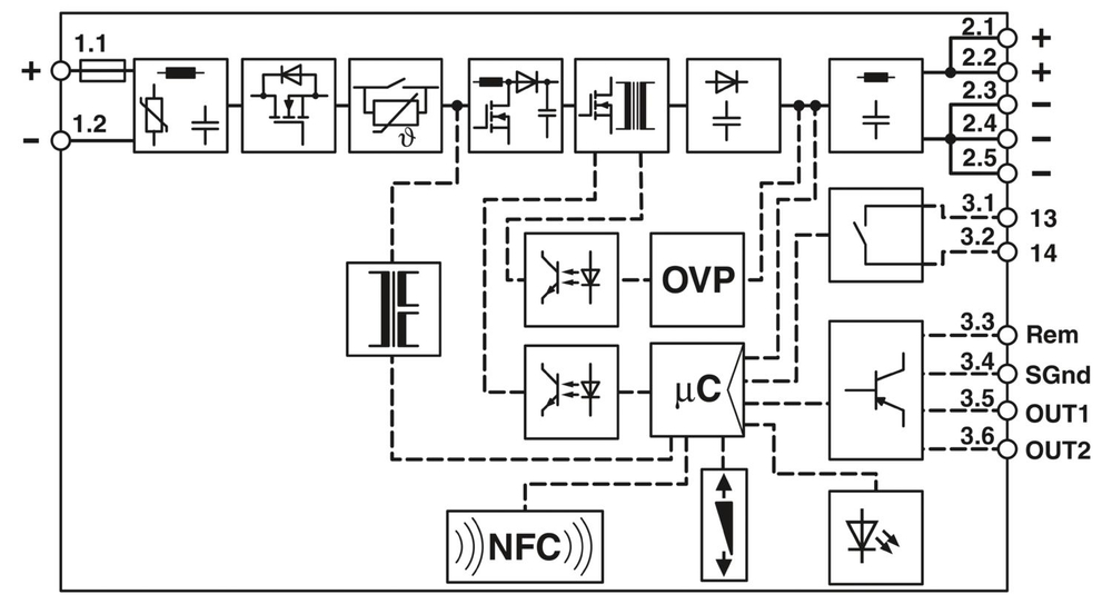 1046803 - QUINT4-PS/24DC/24DC/10/SC - Преобразователь DC/DC