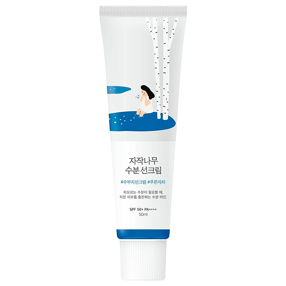Round Lab Крем солнцезащитный с березовым соком - Moisturizing sunscreen SPF 50+ PA++++, 50мл