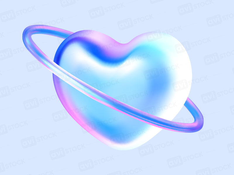 Голографическое сердце