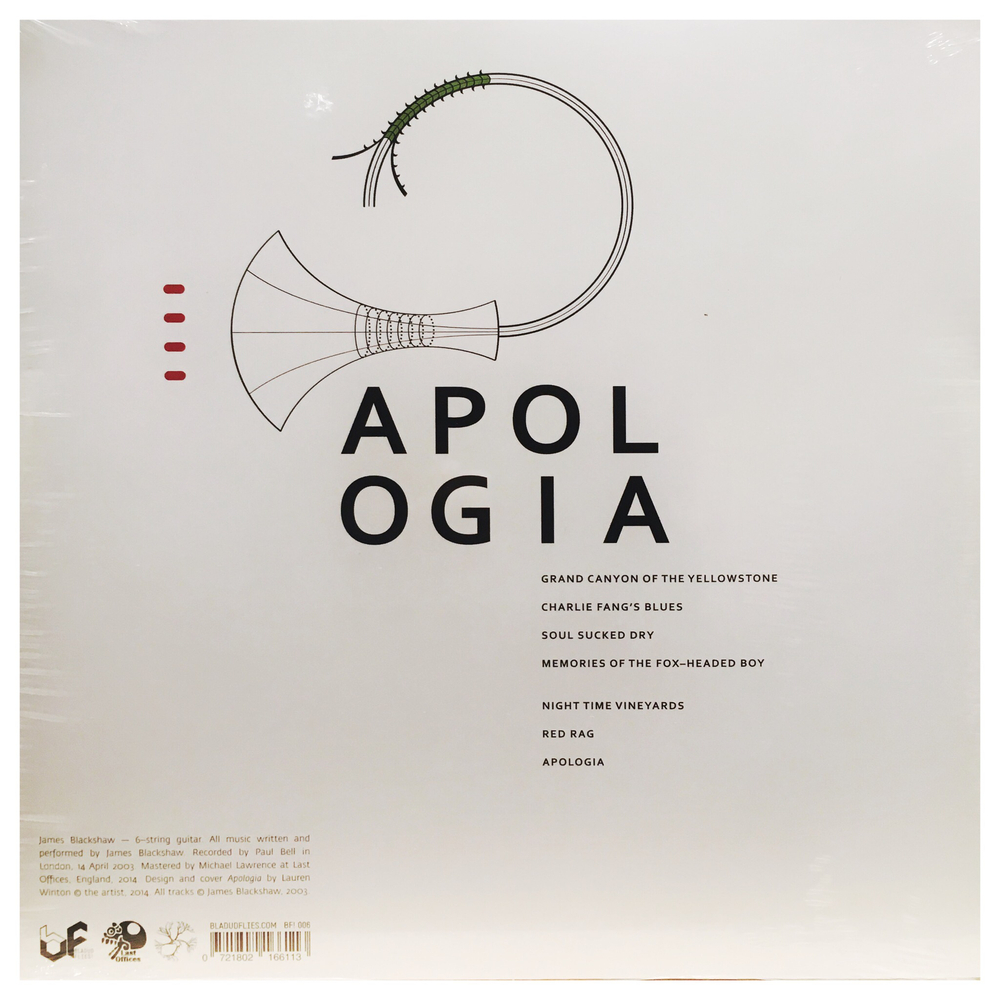 LP: James Blackshaw — Apologia